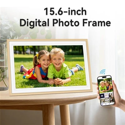 15.{1}}palcový digitálny fotorámik, digitálny fotorámik s rozlíšením HD, digitálny fotorámik Wi-Fi